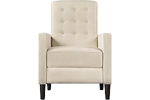 Yaheetech Space-Saving Compact Recliner for Cozy Living Areas