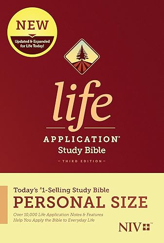 Tyndale NIV Life Application Study Bible, Third Edition, Personal Size (Softcover) – New International Version – Personal Sized Study Bible to Carry with you Every Day