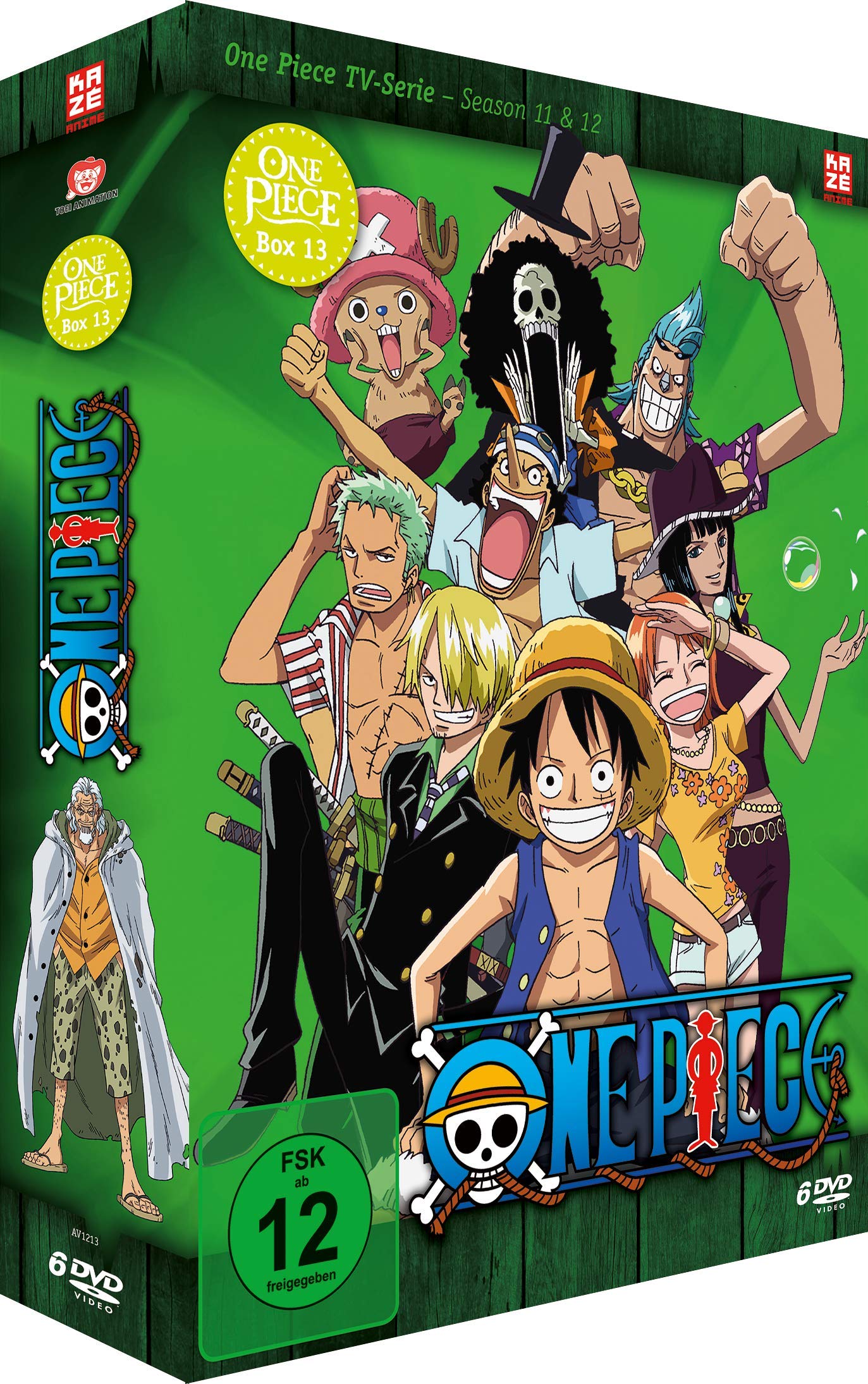 One Piece - TV-Serie - Box 13, Season 11 & 12: Amazon.co.uk: DVD