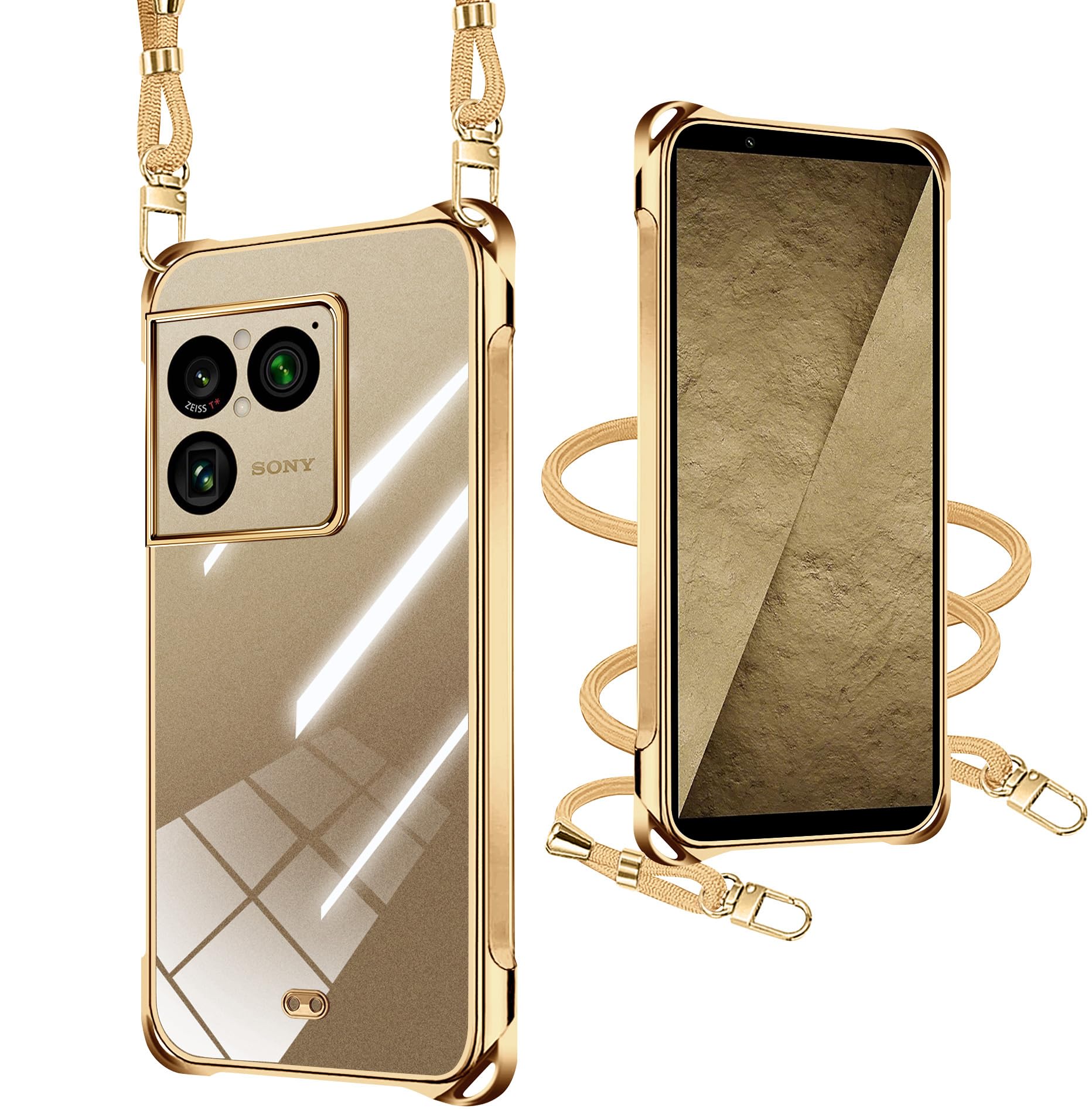 Amazon.co.jp: xiusiteli Xperia 1 VIII 用 ケース クリア ショルダー