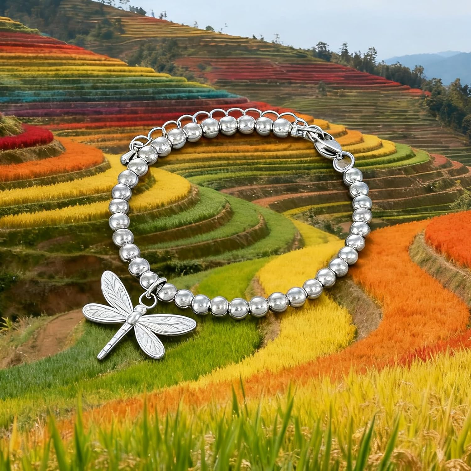 Dragonfly Jewelry for Women Her Sister Wife Aunt Best Friend Birthday Gifts Dragonfly Bracelet - Image 3