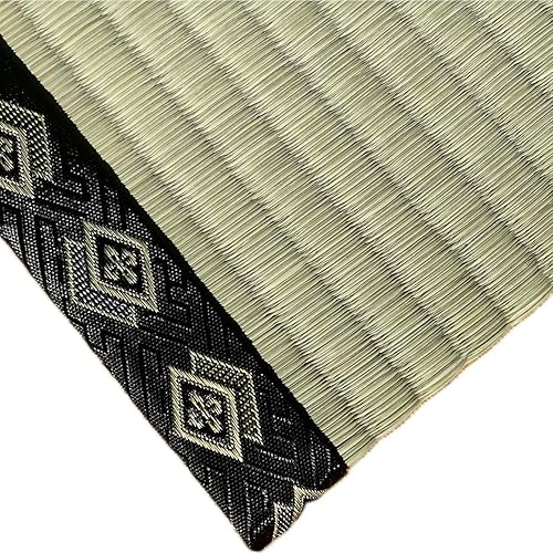Miniatura 3 de Warabi Tatami - Tapete para sala de estar, colchón, alfombra, colchón portátil, cama japonesa, Igusa Rush Hecho en Japón, 33.5 x 33.5 pulgadas