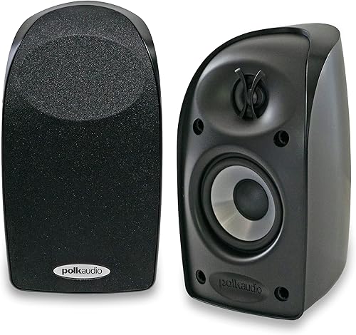 Miniatura 8 de Polk Audio Blackstone TL1 - Altavoz satelital (individual, negro)  Tecnología PowerPort, acabado brillante  Sonido compacto  Empareja con la serie