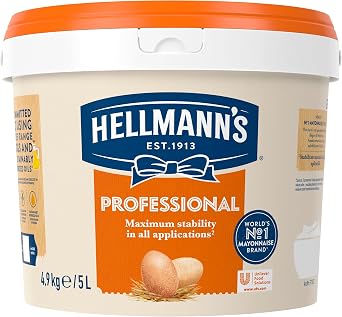 Hellmann s Professional Mayonnaise, Catering Mayonnaise 5L, 1 x 5L