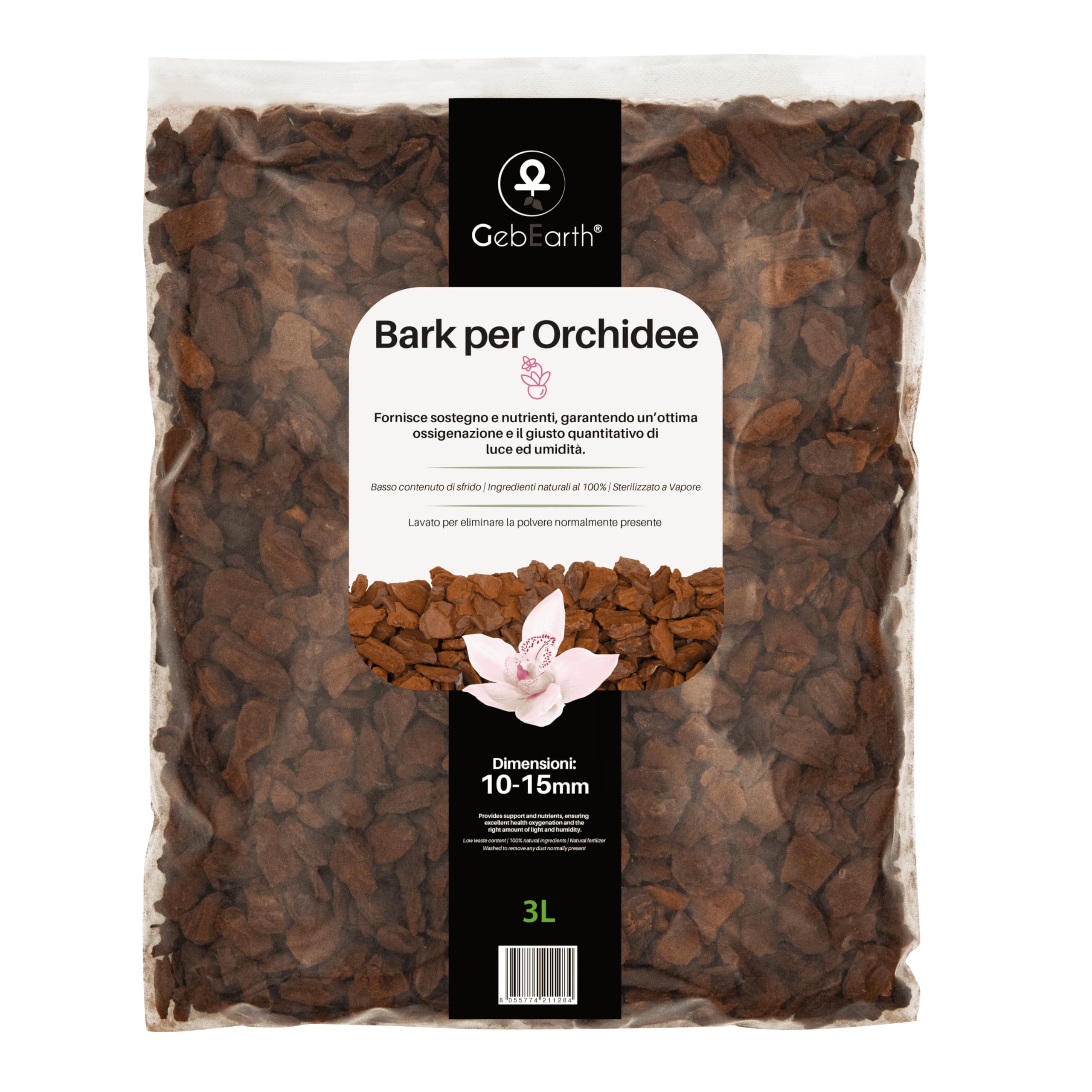 Terriccio Substrato Bark per Orchidee Concimato pronto uso CIFO BIO