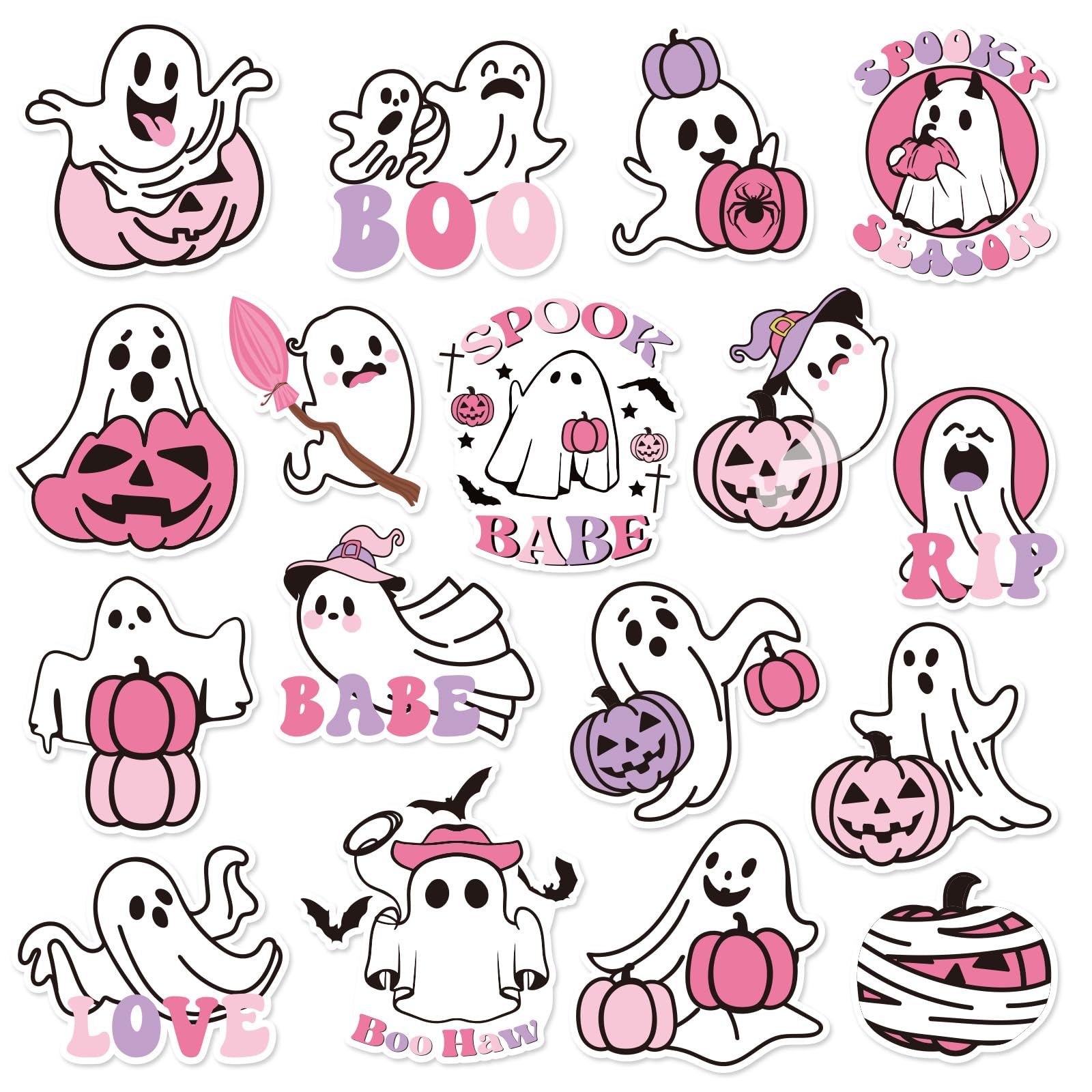 Aimants de réfrigérateur Halloween Whaline fantôme magnétique puissant pour porte métal