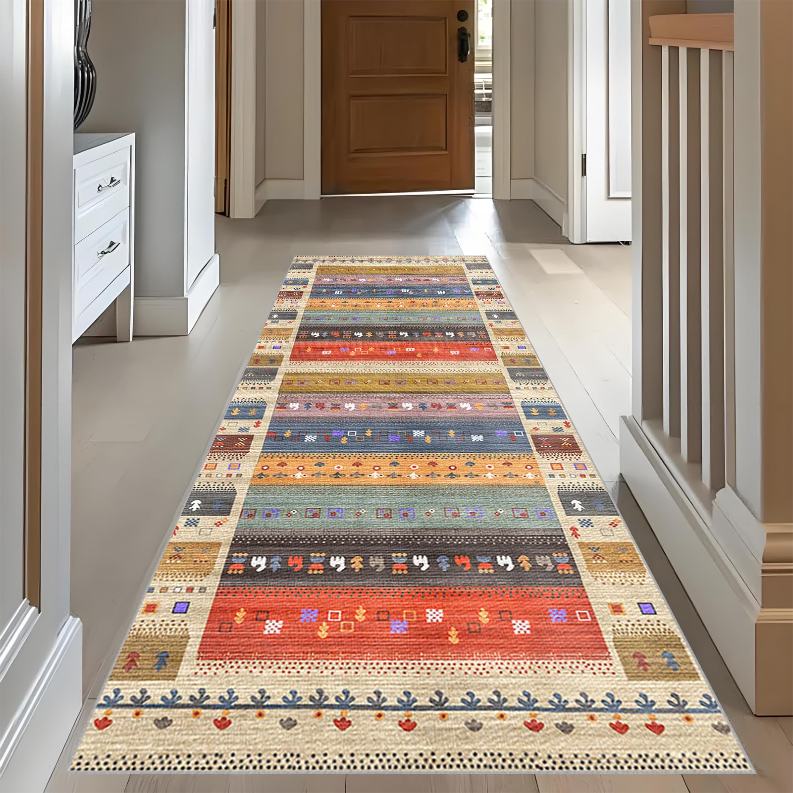 Rxuesug J03 Carpet Runners For Hallways Non Slip Carpet Runner Washable Kitchen Runner Mat 50 X 100 Cm Absorbent Carpet Floor Mat Machine Entryway Runner Rug Long Hallway Runner Rug Narrow Rugs Laundry