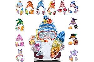 DIY Halloween Gnome Stand Decoration Diamond Painting