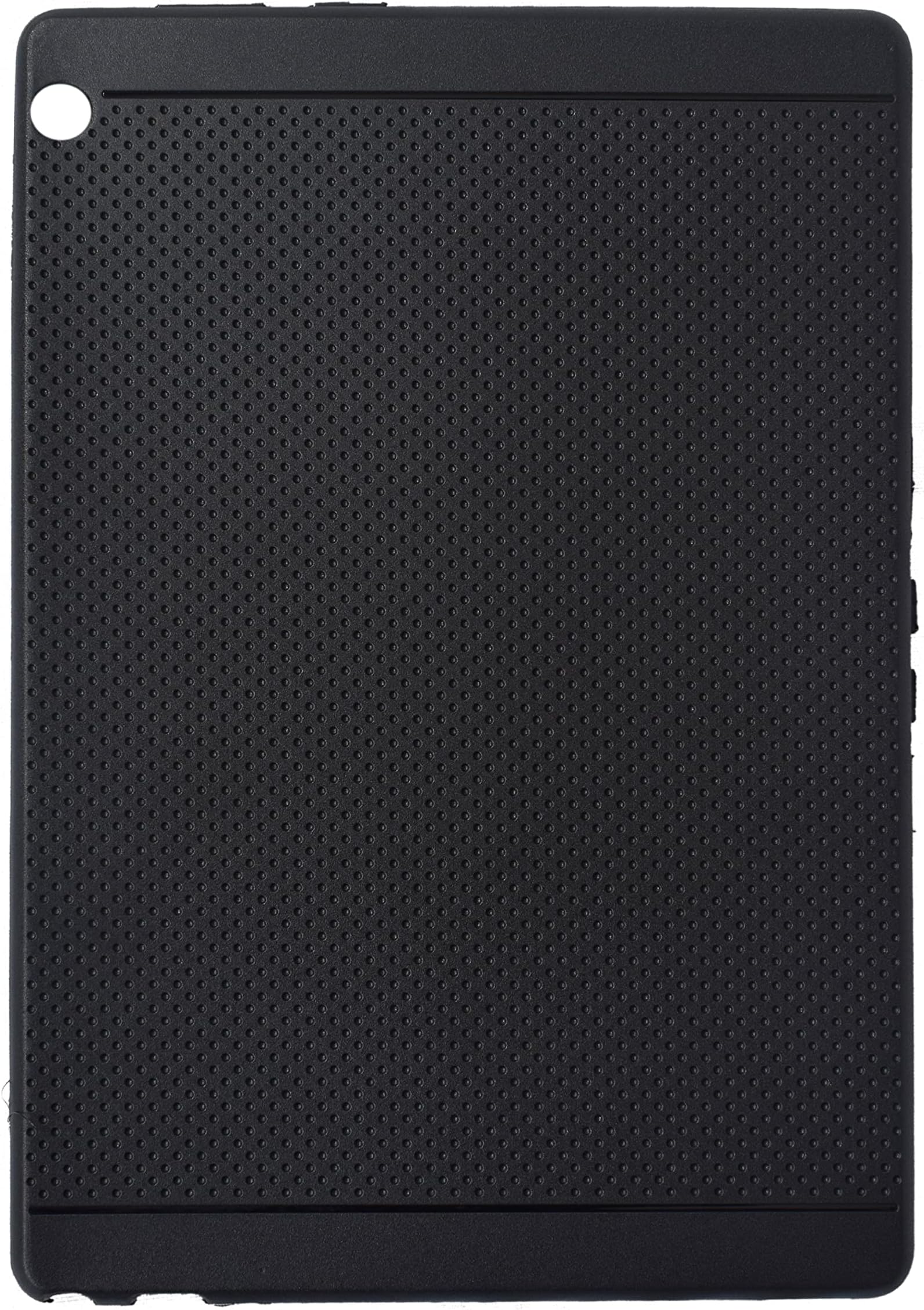 KANICT Back Cover for Lenovo Tab M10 HD Tablet (TB-X505X/L/F) Matte Dotted Finished Soft Skin Rubberized, Tablets- Black - Will Not Fit for Lenovo Tab M10 FHD REL TB-X605L/C/X/F