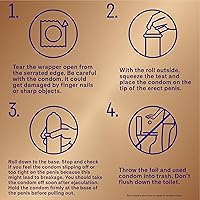 Vista 6 de Durex Avanti Bare RealFeel Condón sin látex, ASA-092, 24 unidades, 1, 1