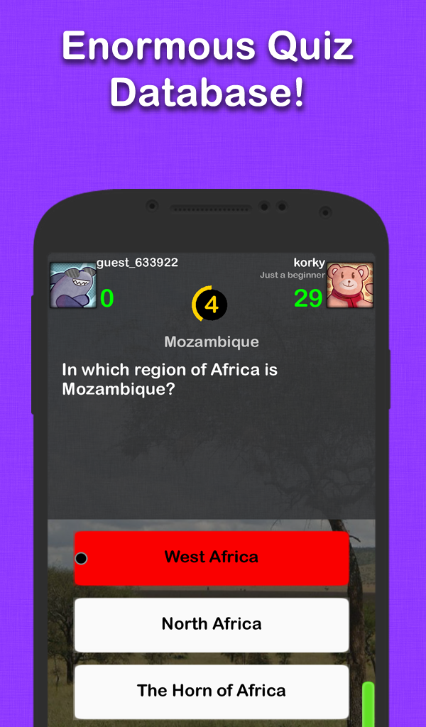 African Geography Quiz Game - App on the Amazon Appstore