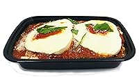 Vista 1 de Combinación de berenjena fresca preparada Parmigiana y Penne con salsa de vodka - Caliente y sirva. 8 libras