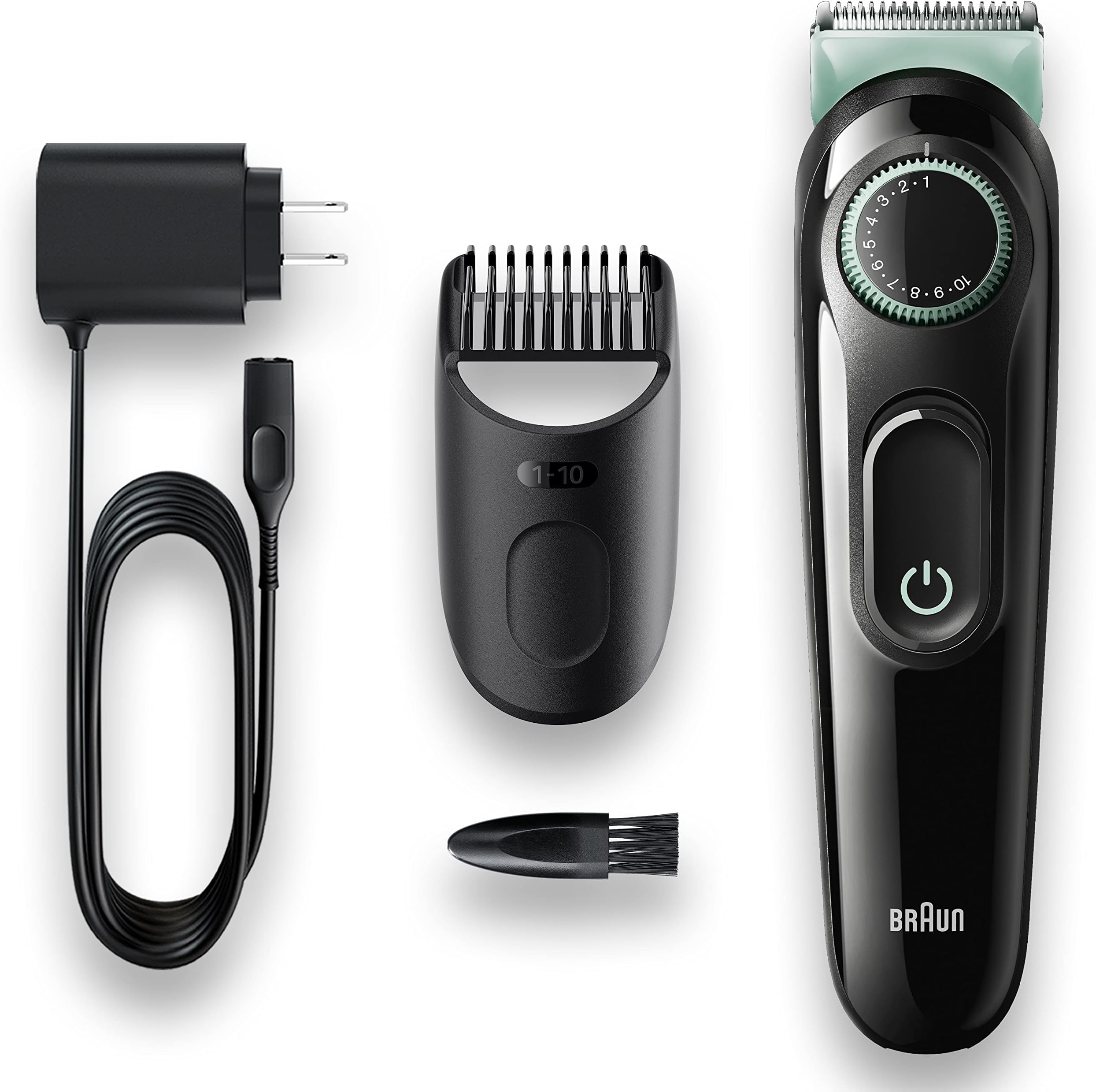 Braun Beard Trimmer 3, BT3221, Beard Trimmer for Men, Hair