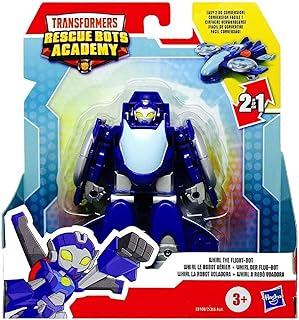 Transformers Rescue Bots Academy Whirl The Flight-Bot 4.5" Toy Converting Action Figure