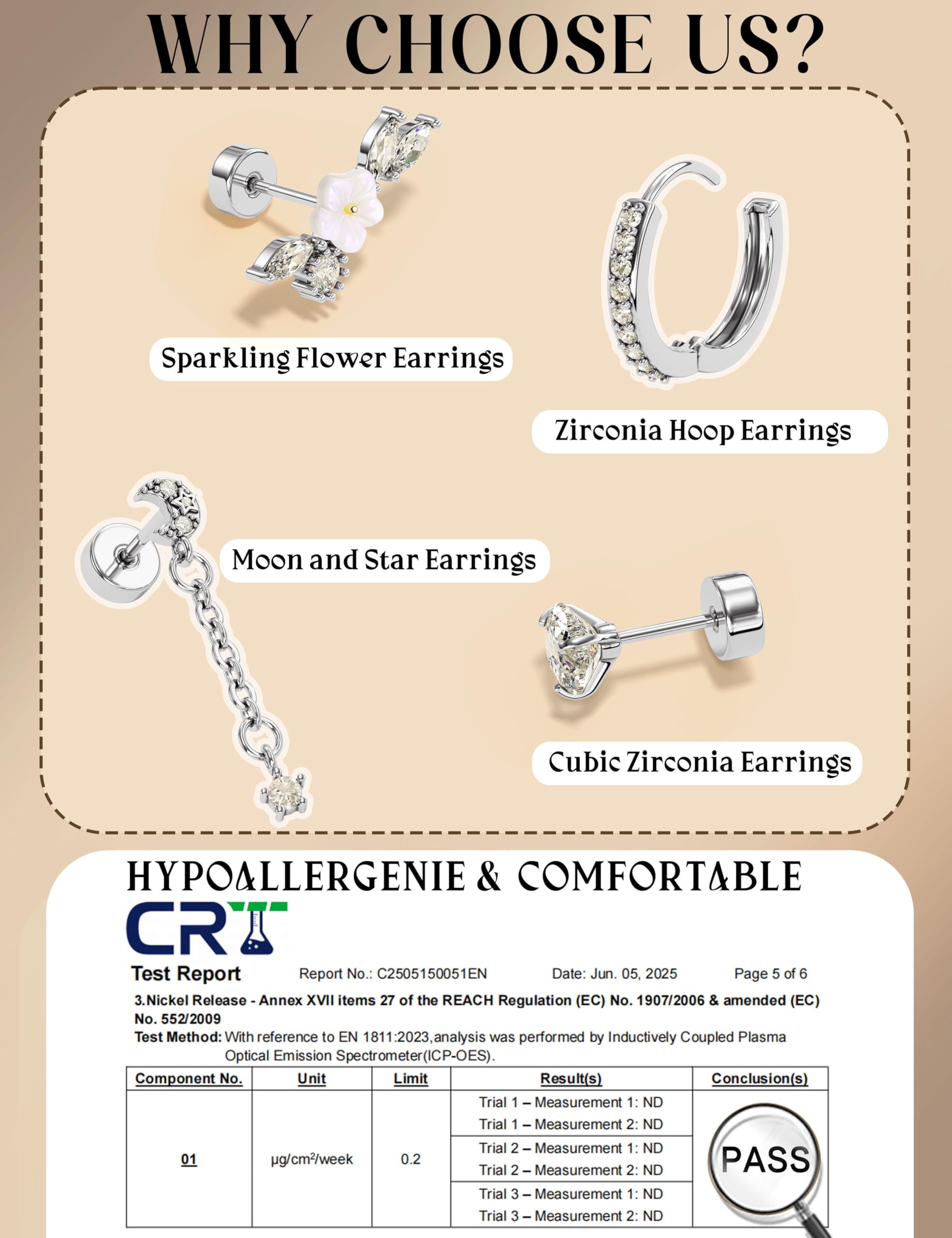 HMJGDHX 12 sztuk Helix Piercing biżuteria srebrne złote kolczyki dla kobiet chirurgiczne stalowe kolczyki z płaskim tyłem Rook Daith Conch Tragus Piercing biżuteria małe Helix Hoop kolczyki na