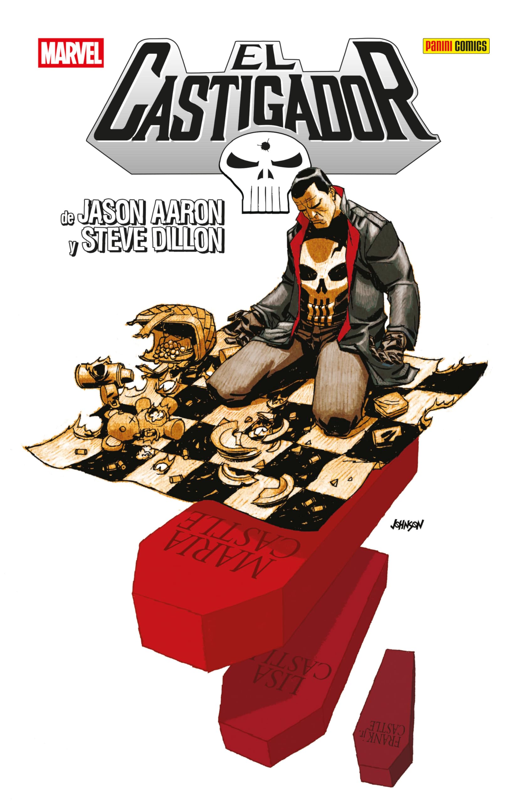 El castigador max de jason aaron y steve dillon. la colección completa
