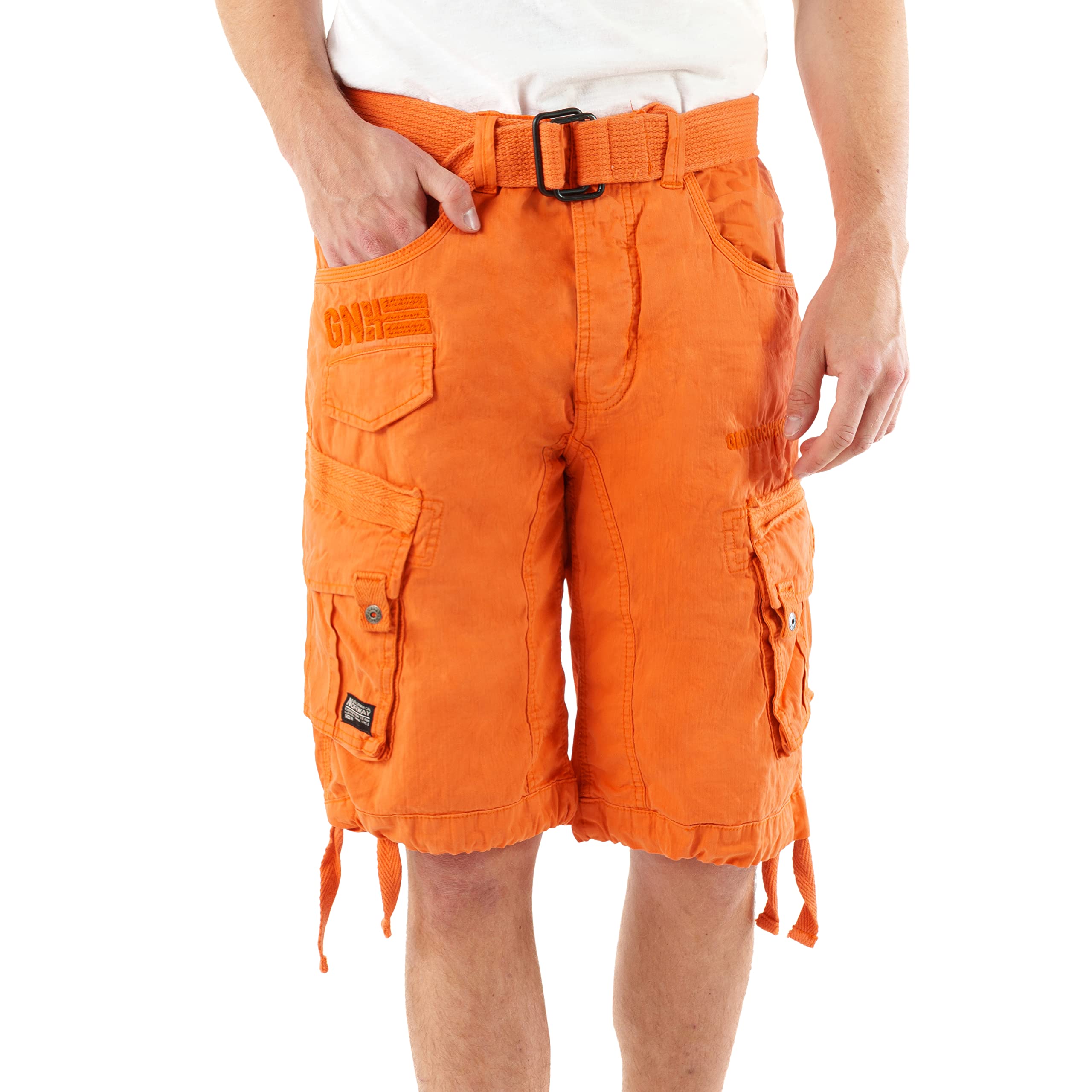 Geographical NorwayMen's Shorts - Orange - Xx-Large