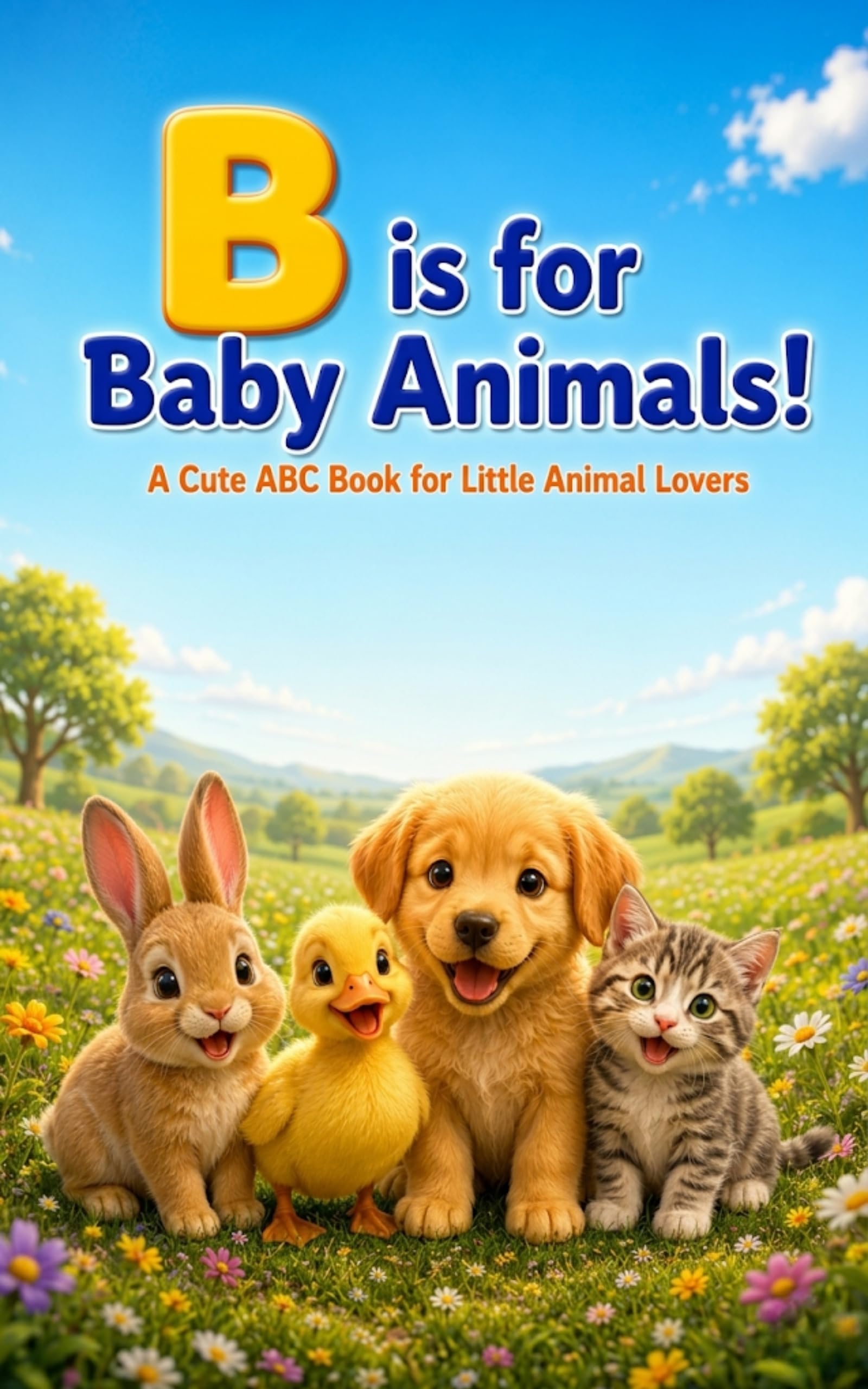 B is for Baby Animals!: A Cute ABC Book for Little Animal Lovers (Fun First ABC Books)