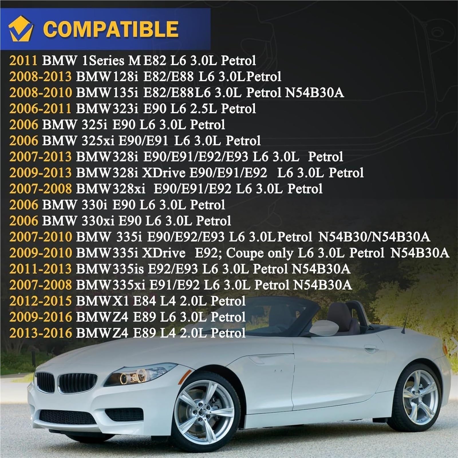 Do BMW 330i 335i X1 Z4 E82 E88 E90 E91 Wyrównawczy Płynu Chłodzącego