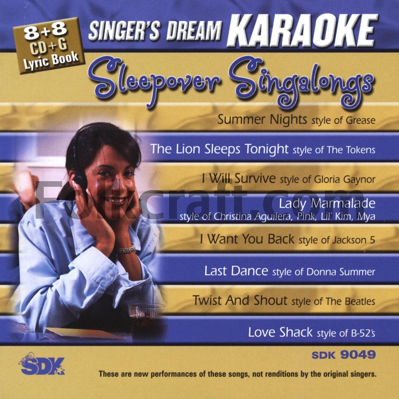 Karaoke: Sleepover Singalongs [Audio CD] Various Artists