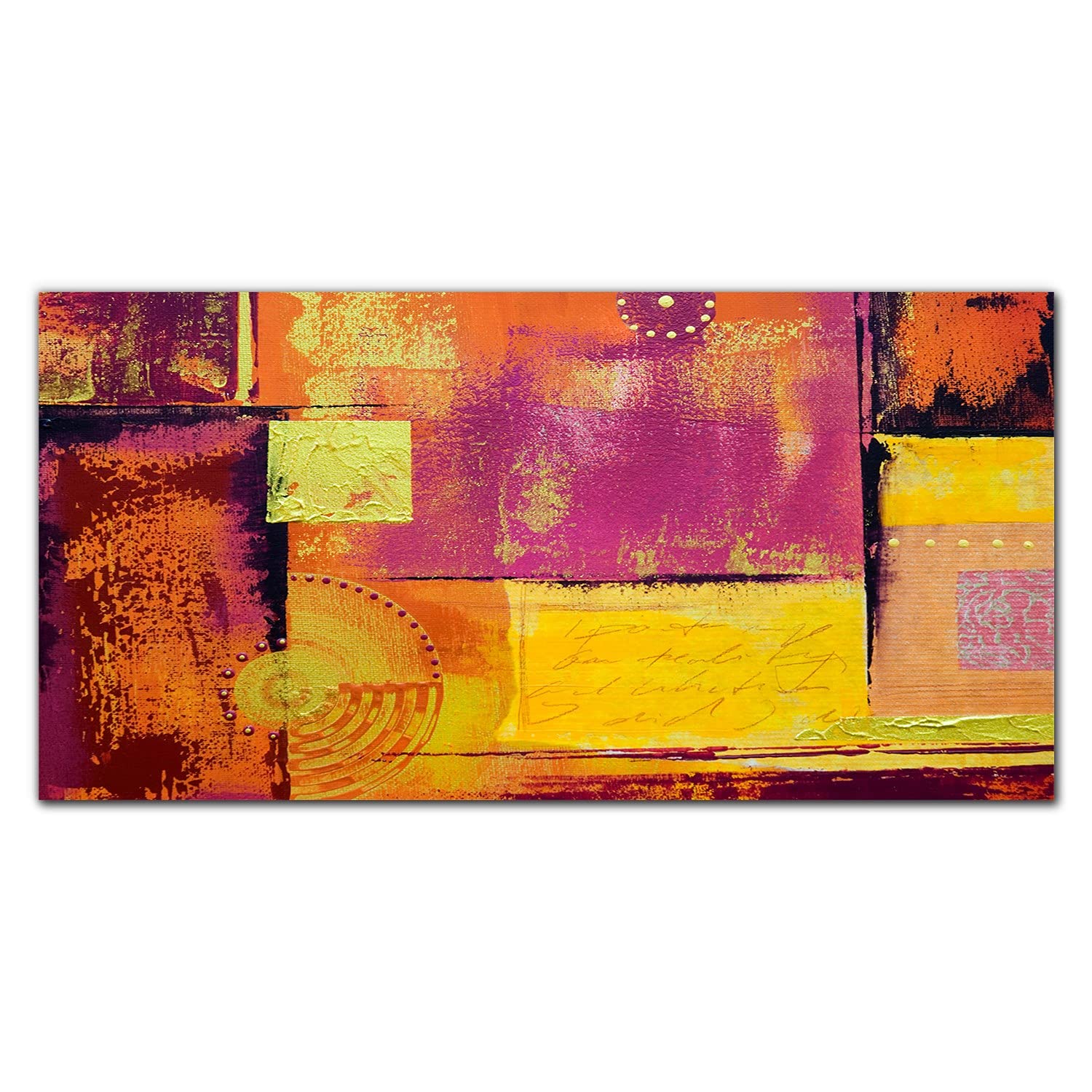Dosseret de cuisine en verre trempé 140x70 abstrait pour sublimer la maison