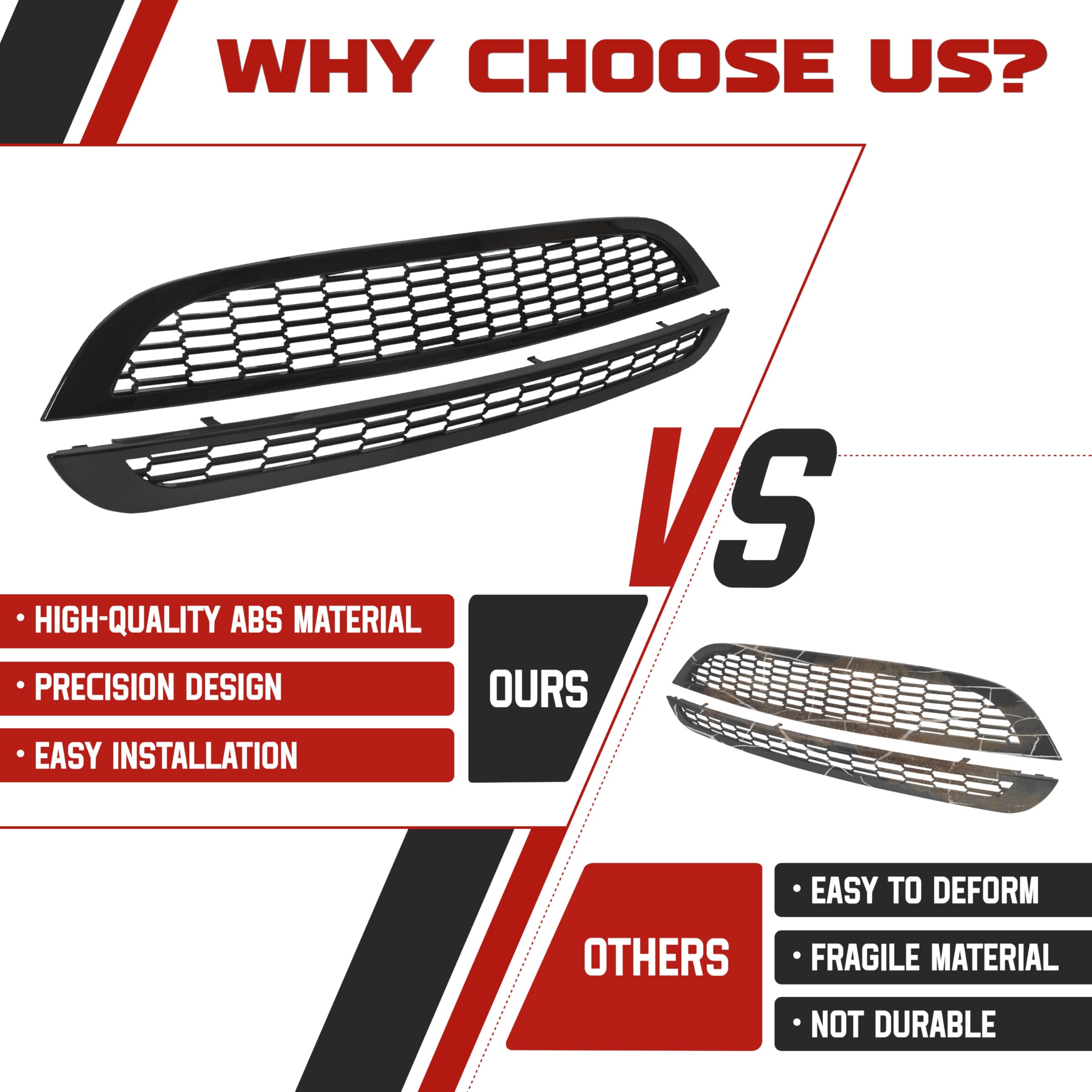 Jiawu Cubierta De Ojo De Remolque Para Parachoques Delantero, Cubierta