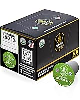 Vista 27 de Cápsulas de té verde orgánico para Keurig - Té verde sin azúcar para máquinas de K Cup de Teavity (36 cápsulas de té)