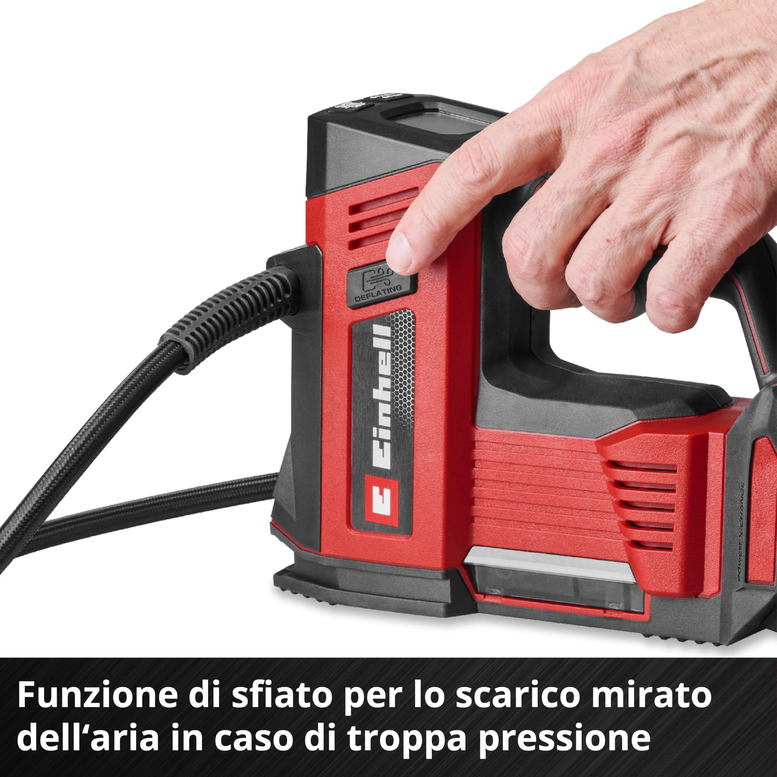 Einhell CE-CC 18/23 Li OF-Solo Power X-Change Compressore per auto a batteria 18 V 11 bar