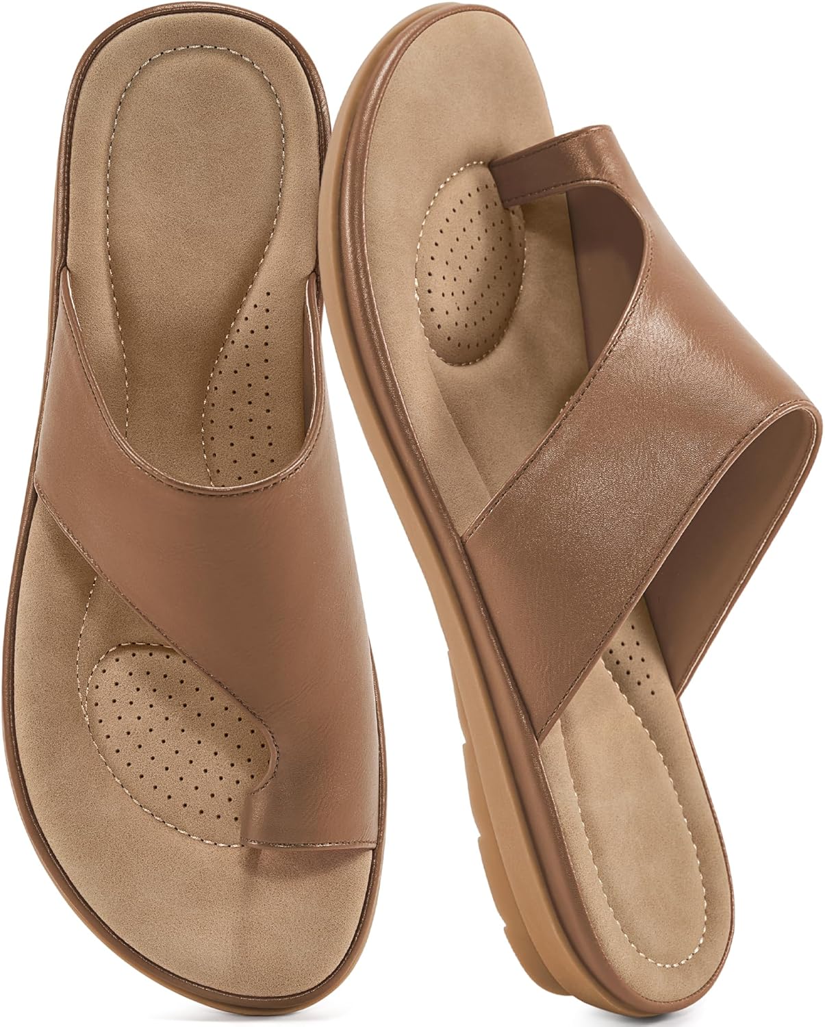 Summer Flat Sandals for Women: Comfortable Walking Dressy Slides for 2026 – Ladies Orthopedic Casual Shoes Indoor Outdoor Summer Flat Sandals for Women: Comfortable Walking Dressy Slides for 2026 – Ladies Orthopedic Casual Shoes Indoor Outdoor