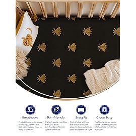 TotAha Premium Stretchy Crib Sheets (2-Pack)-Hypoallergenic, Silky Comfort, Buttery Soft, Calming Effect, All-Season Jersey-Knit Sheets, 9\'\' Extra Deep Pocket, Animal Print