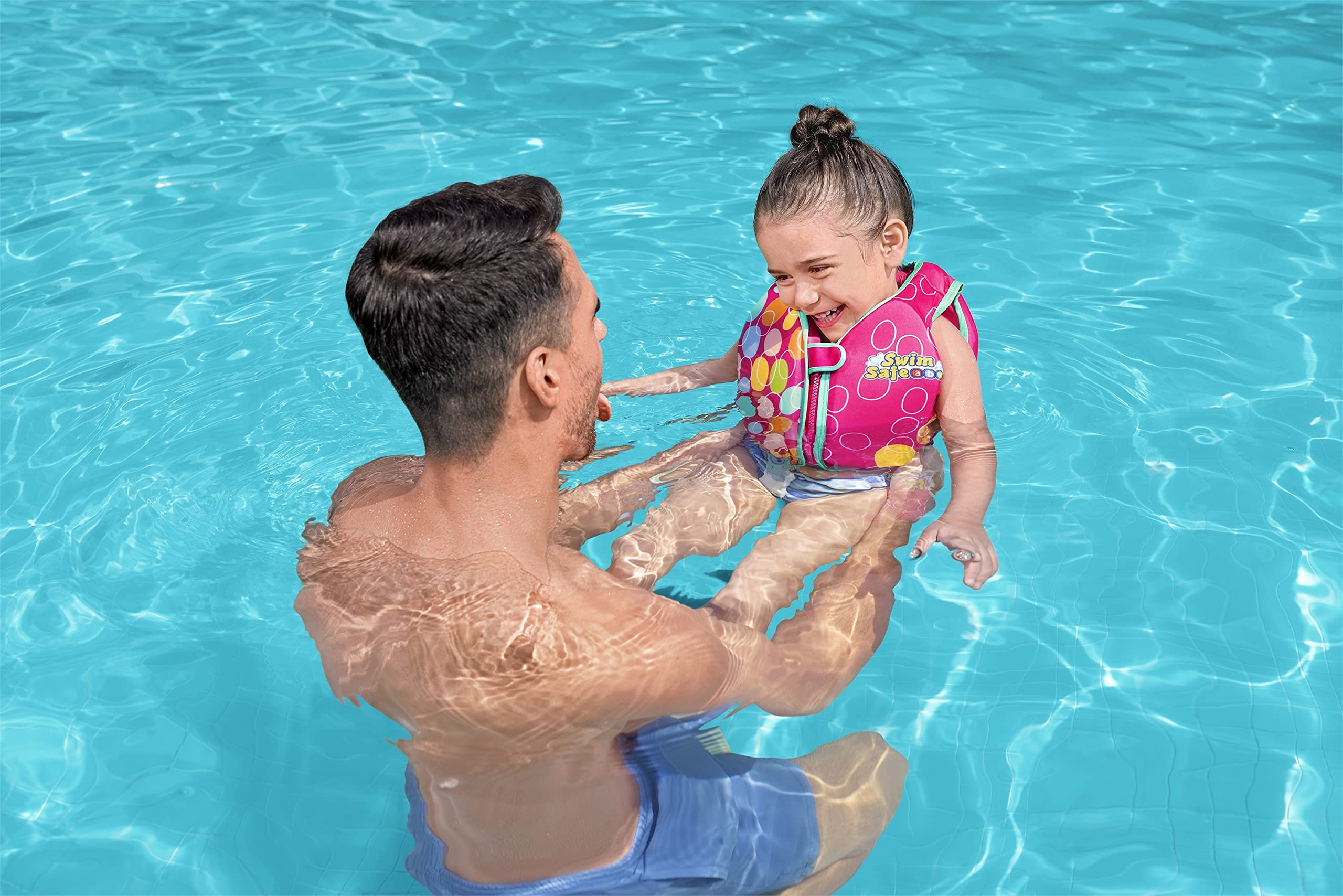 AQUASTAR FABRIC SWIM VEST S/M
