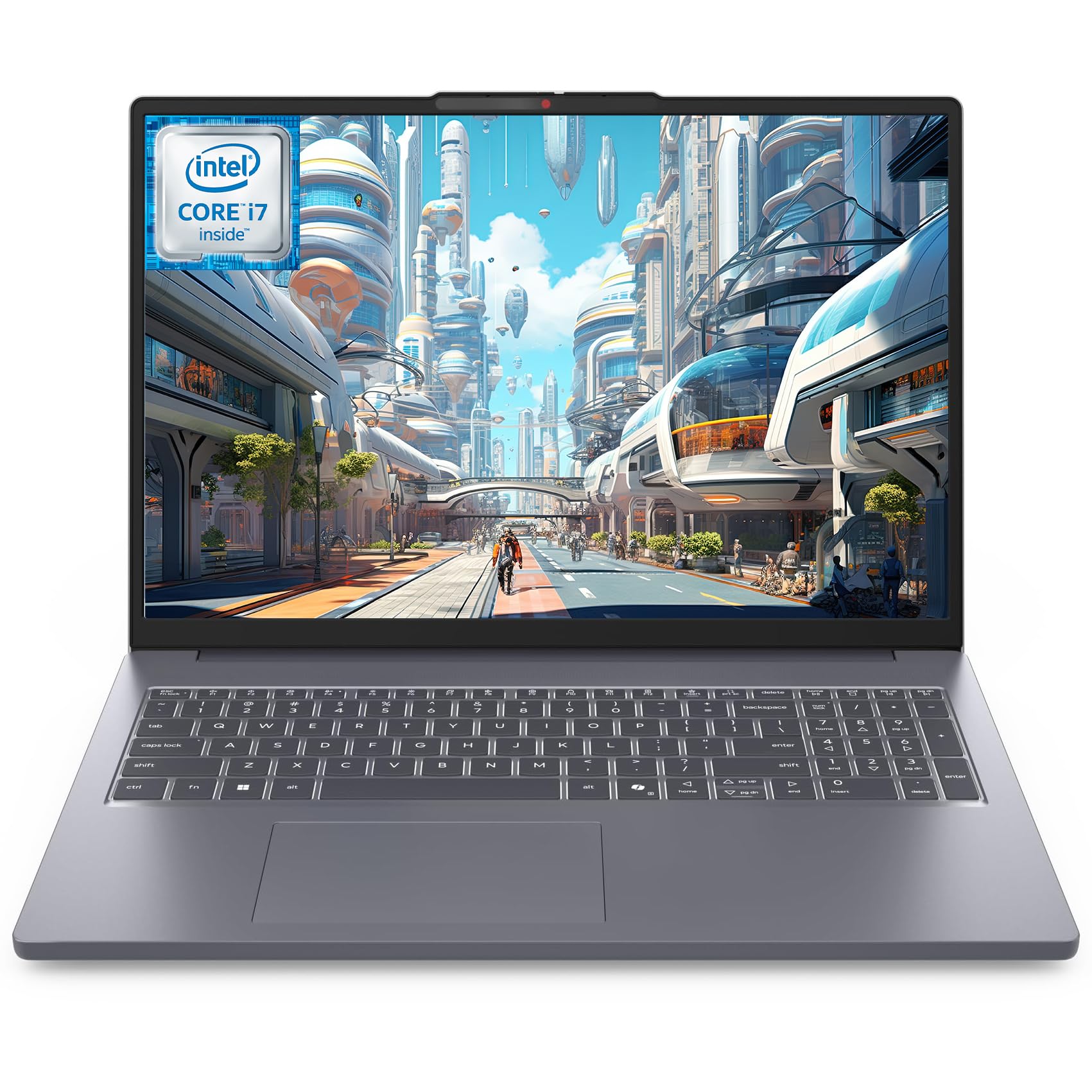 Lenovo Bussiness Laptop, Intel i7-13620H, 16GB DDR5 RAM, 512GB SSD, 16" WUXGA IPS Display, Windows 11 Home, Portatile per Enterprise Office & Education
