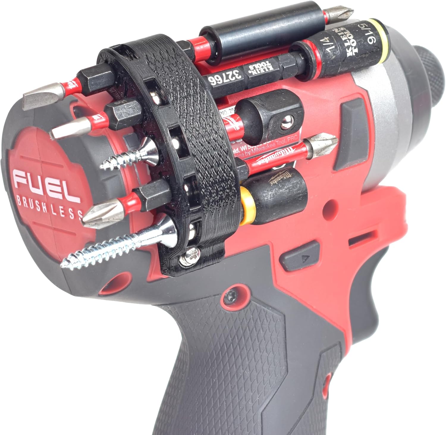 M12 Bit Holder Pair (Right Left) for Milwaukee M12 Gen 2 Fuel Impact Surge Drivers. Magnetic 1/4 Hex Drill Bits Organizer for M12 Fuel 2553,2551, Milwaukee Bit Holder Tool Accessories. M12 Bit Holder Pair (Right Left) for Milwaukee M12 Gen 2 Fuel Impact Surge Drivers. Magnetic 1/4 Hex Drill Bits Organizer for M12 Fuel 2553,2551, Milwaukee Bit Holder Tool Accessories.