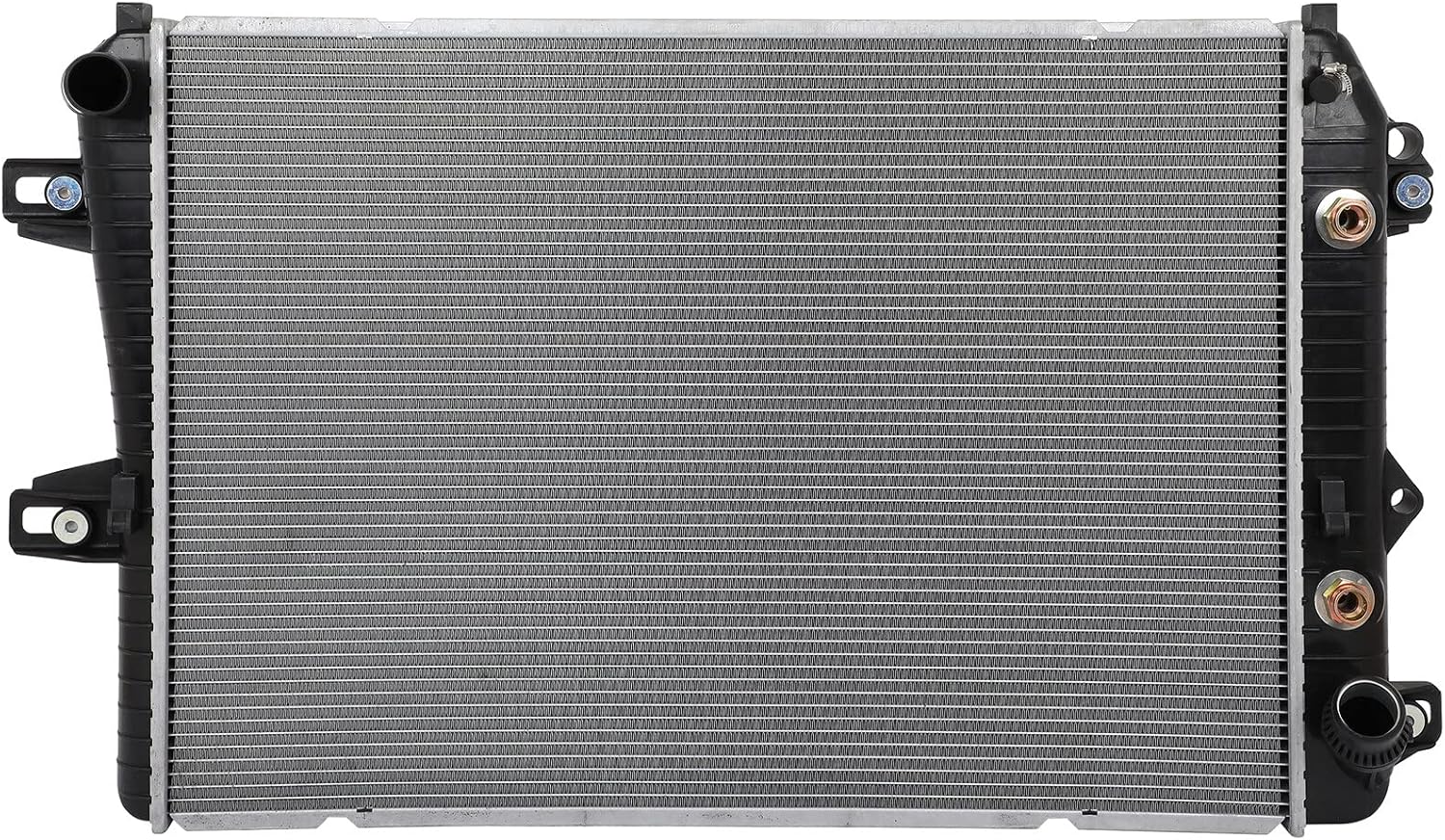 SCITOO Automotive Replacement Engine Radiators Assembly for Chevy 2006-2010 Silverado 2500 HD 2007-2010 Silverado 3500 HD; for GMC 2006-2010 Sierra 2500 HD 2007-2010 Sierra 3500 HD 6.6L Replace 2857