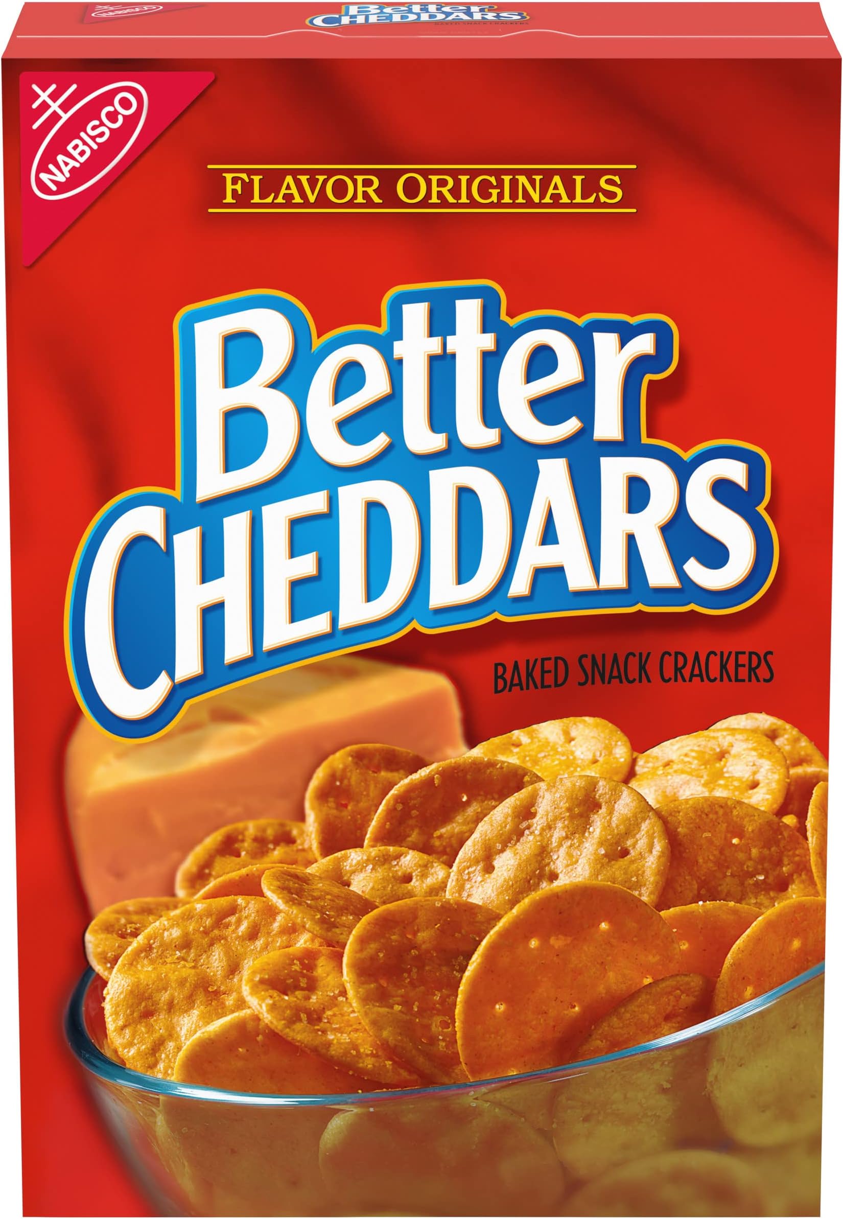 Better Cheddars Baked Snack Crackers, 6.5 oz