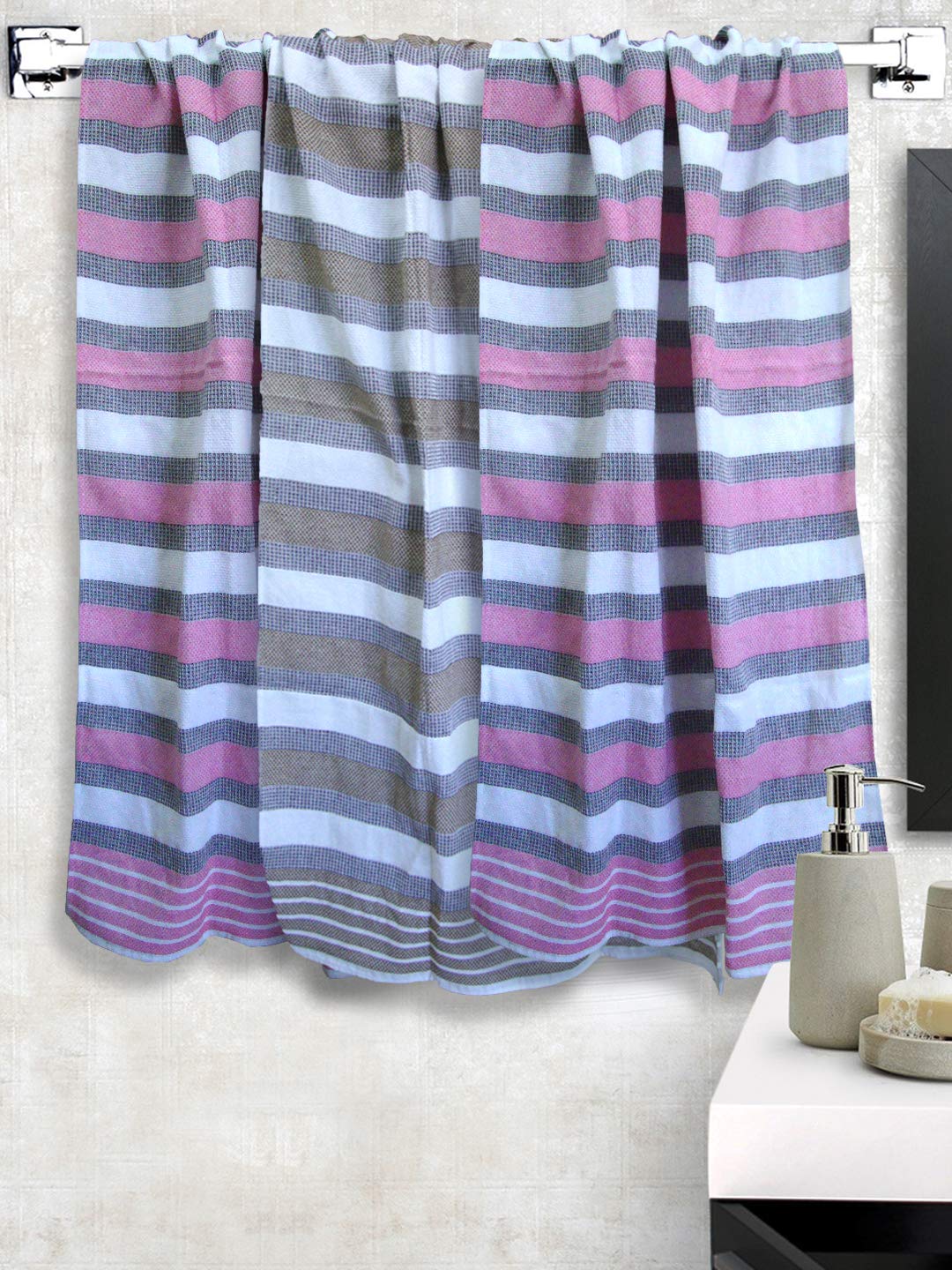 Athom Living Light Weight Cotton Premium Bath Towel 75x150 cm (B07PFKPJW8) Amazon Price History, Amazon Price Tracker