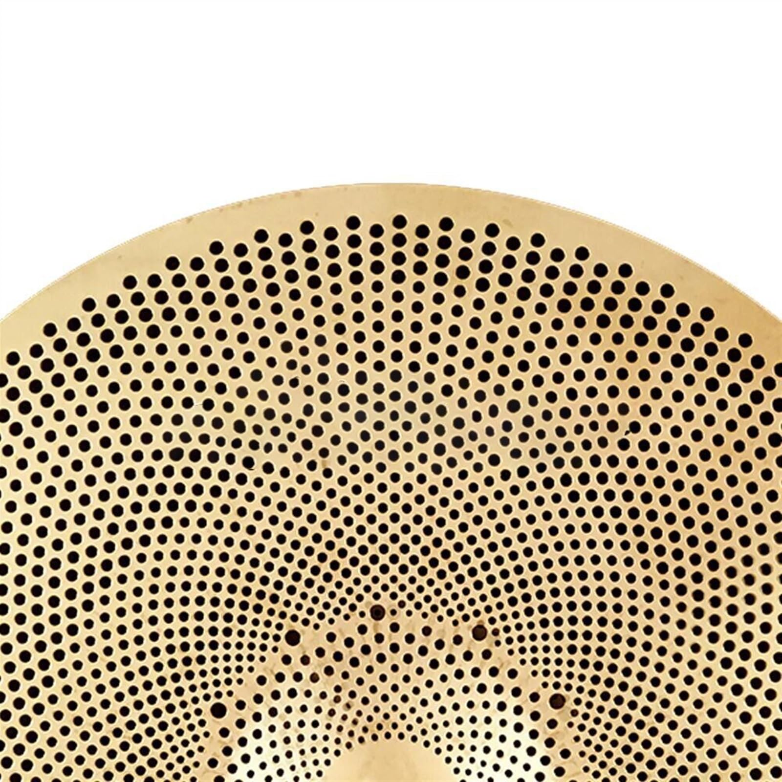 Mute Cymbal Or Cymbale À Faible Volume 2 Pièces De 14 Cymbales D'entraînement pour Batteurs Hi-Hat Accessoires pour Instruments à Percussion