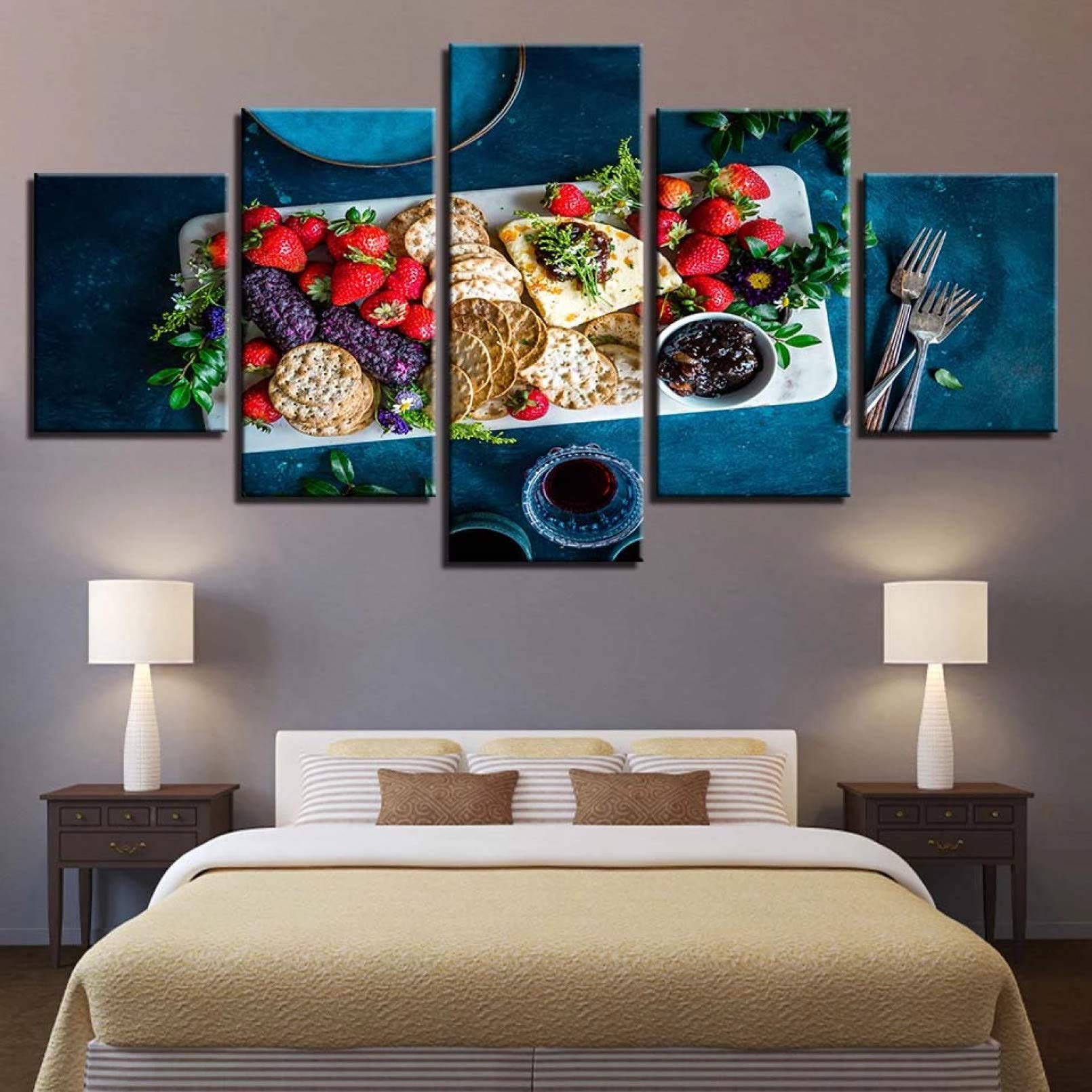 Peinture sur toile salon oeuvre d'art raffinée cadres imprimés haut de gamme