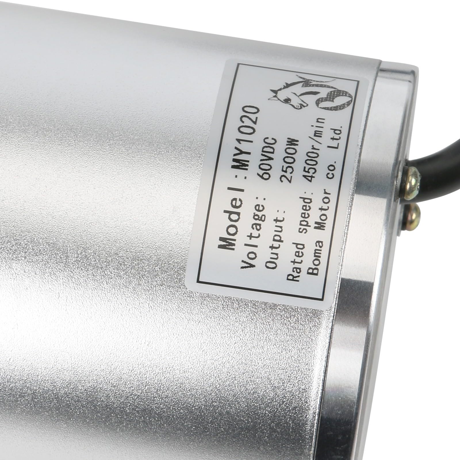 Moteur électrique à engrenages CC à balais 24 V, 250 W, 120 tr/min