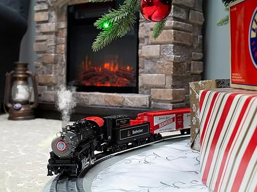 Miniatura 11 de Lionel Anheuser Busch Budweiser - Juego de tren eléctrico con control remoto Bluetooth 5.0