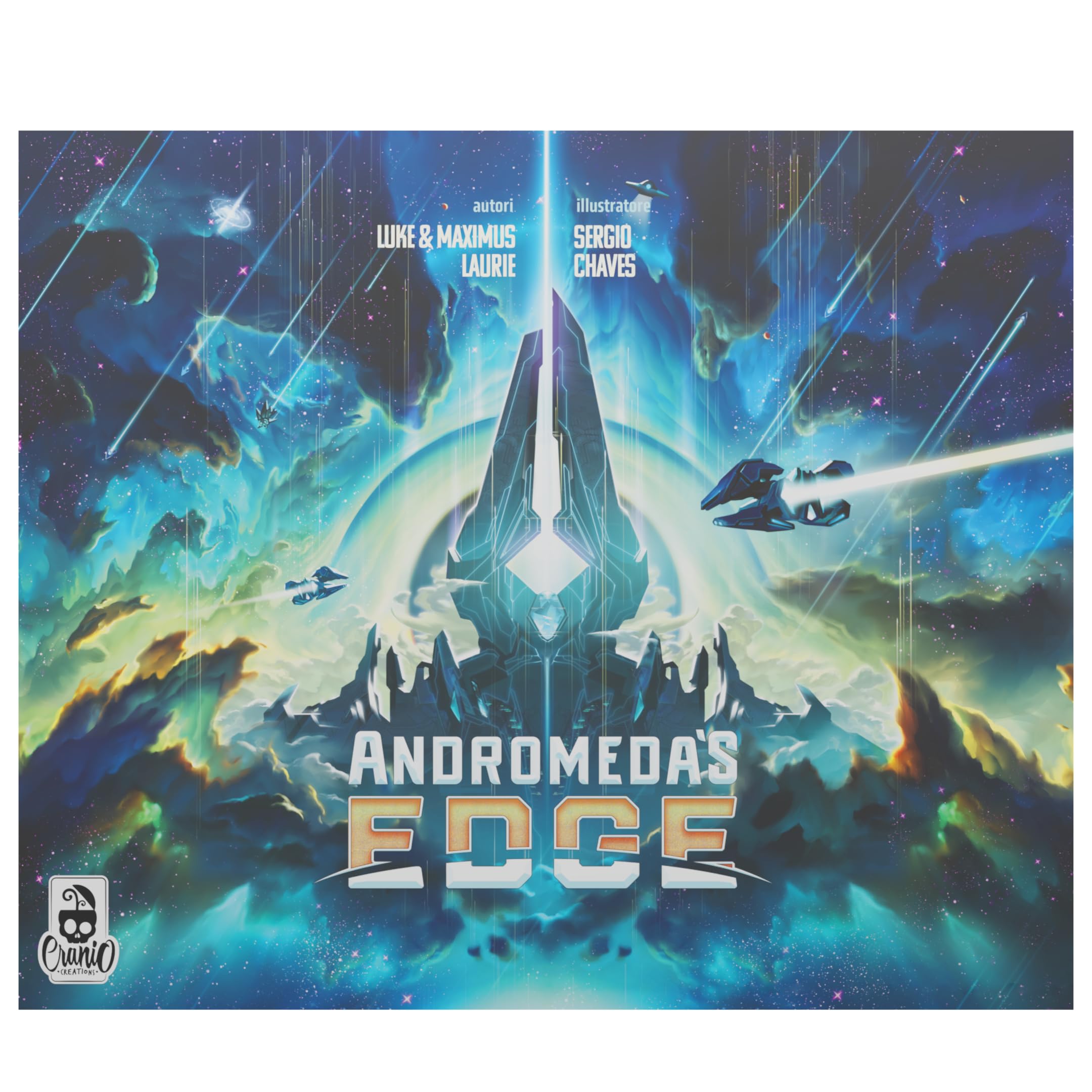 Cranio Creations – Andromeda's Edge | Esplora la Periferia! – 2-4 Giocatori - 120 Min – Gioco per Esperti – Età 13+ - Edizione in Lingua Italiana
