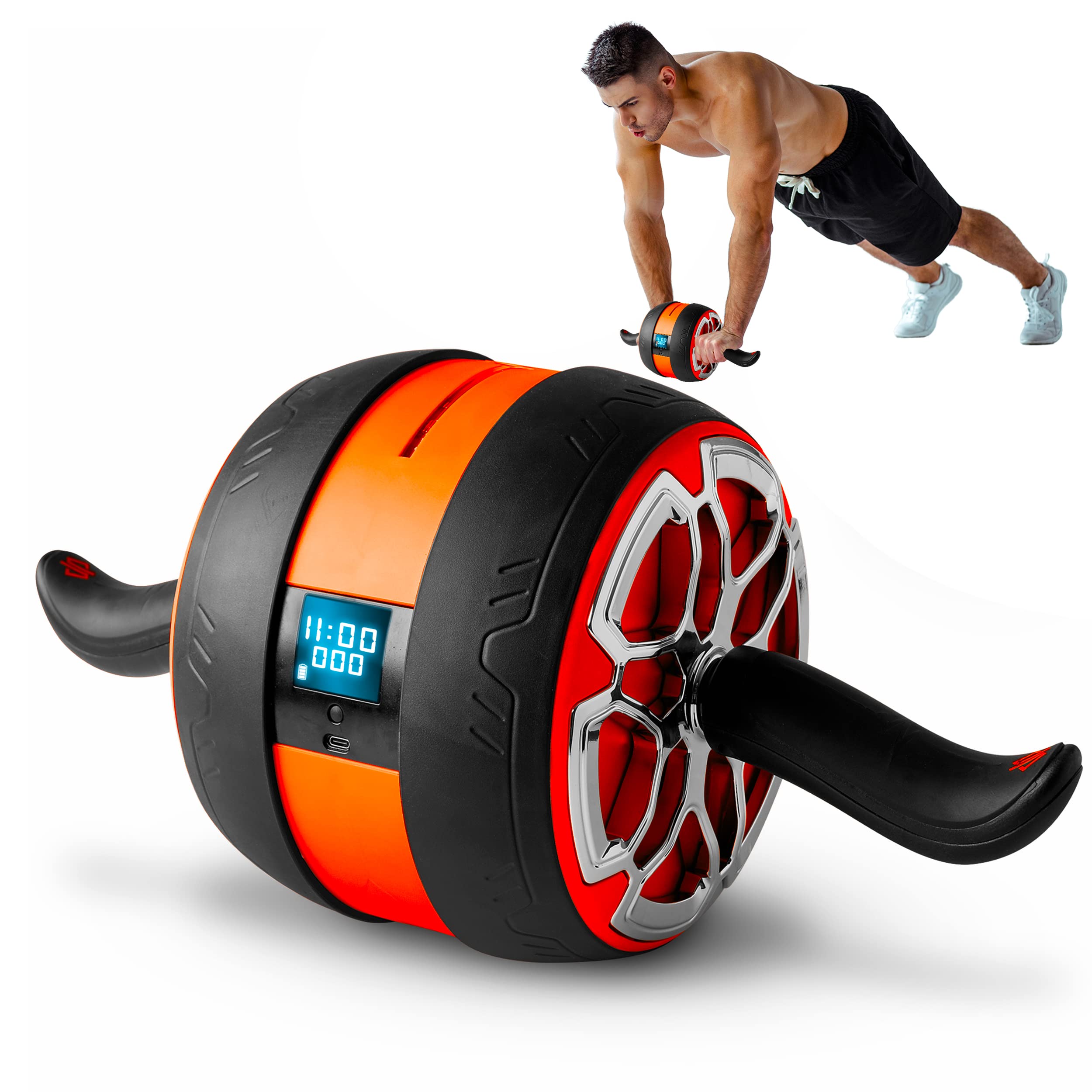 Rollout Ab Wheel From Feet Standing Ab Roll