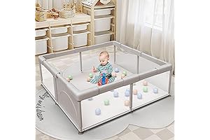 Spacious Baiyi Baby Playpen for Safe and Fun Playtime