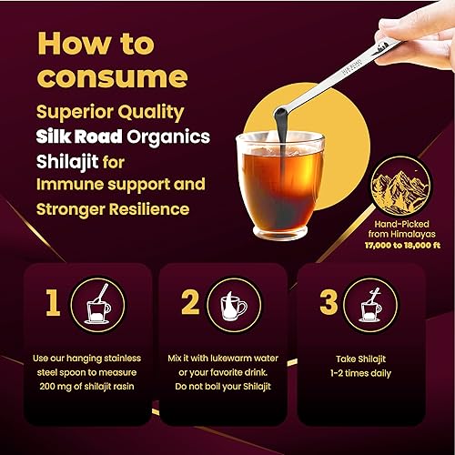 Miniatura 3 de Shilajit puro del Himalaya Combo de semilíquido y resina (1.06 oz cada uno) con ácido fúlvico y oligominerales para el metabolismo y el apoyo del