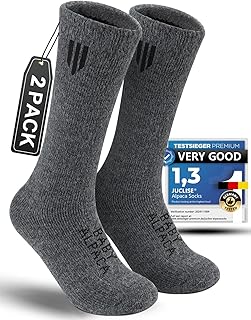 Alpaca Wool Heavyweight Thermal Boot Socks Hunting Hiking Working Thick Cold Weather Cushioned