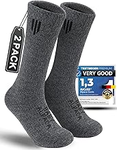 Alpaca Wool Heavyweight Thermal Boot Socks Hunting Hiking Working Thick Cold Weather Cushioned