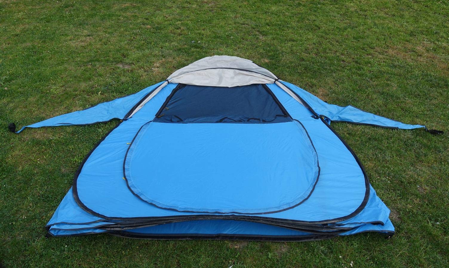 Eventzelt/Wurfzelt Callieway® „Kwiki“ Pop-up Zelt 225x225cm (4 Personenzelt)