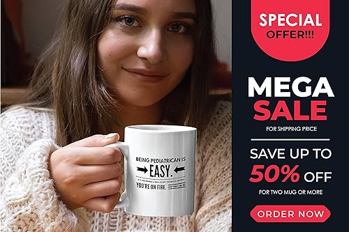 Miniatura 6 de Tazas de médico pediatra - Taza de café regalos de agradecimiento para mujeres, pediatras, médicos, médicos, decoración pediátrica de oficina, ser