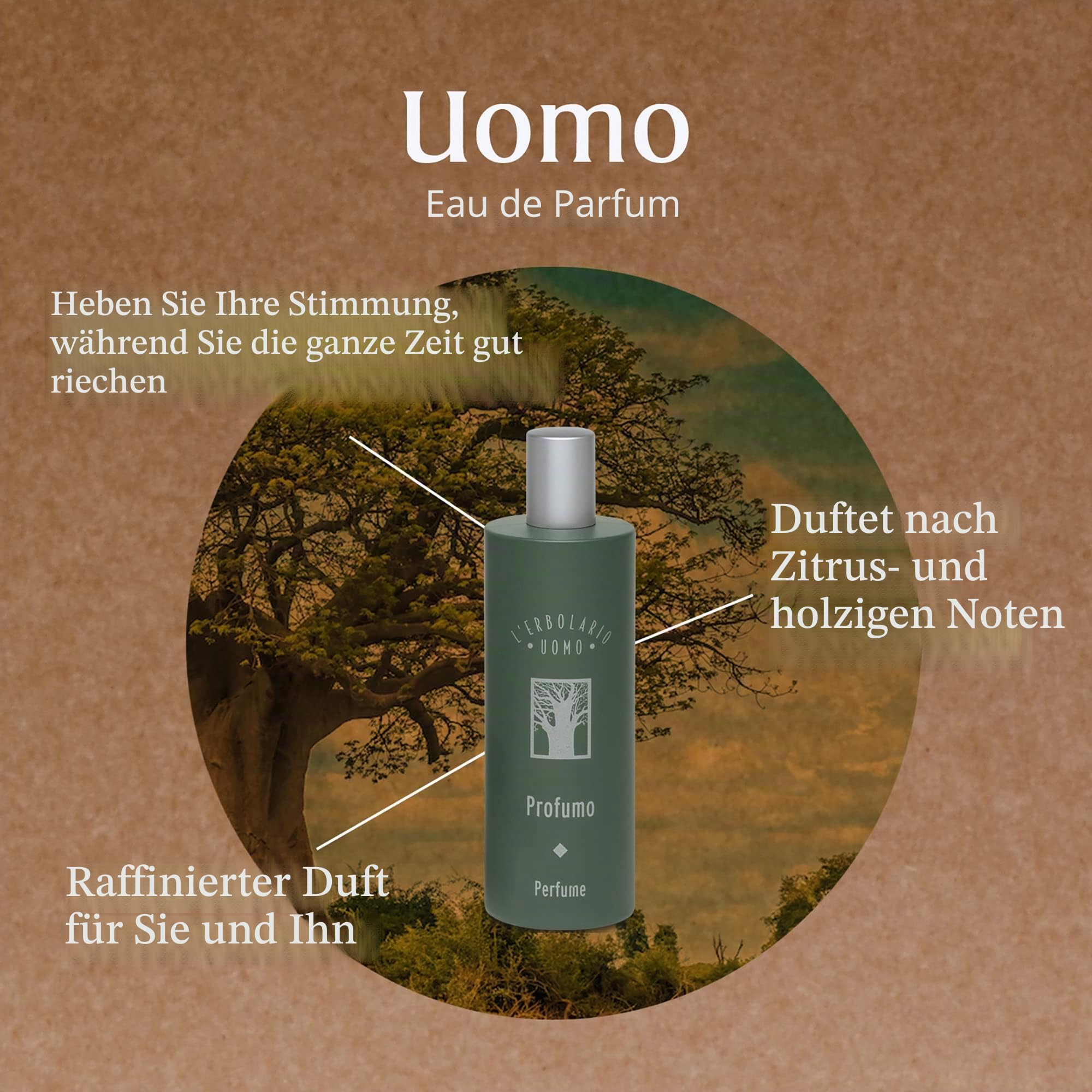 L 'Erbolario 066.795 Baobab Eau de Parfum