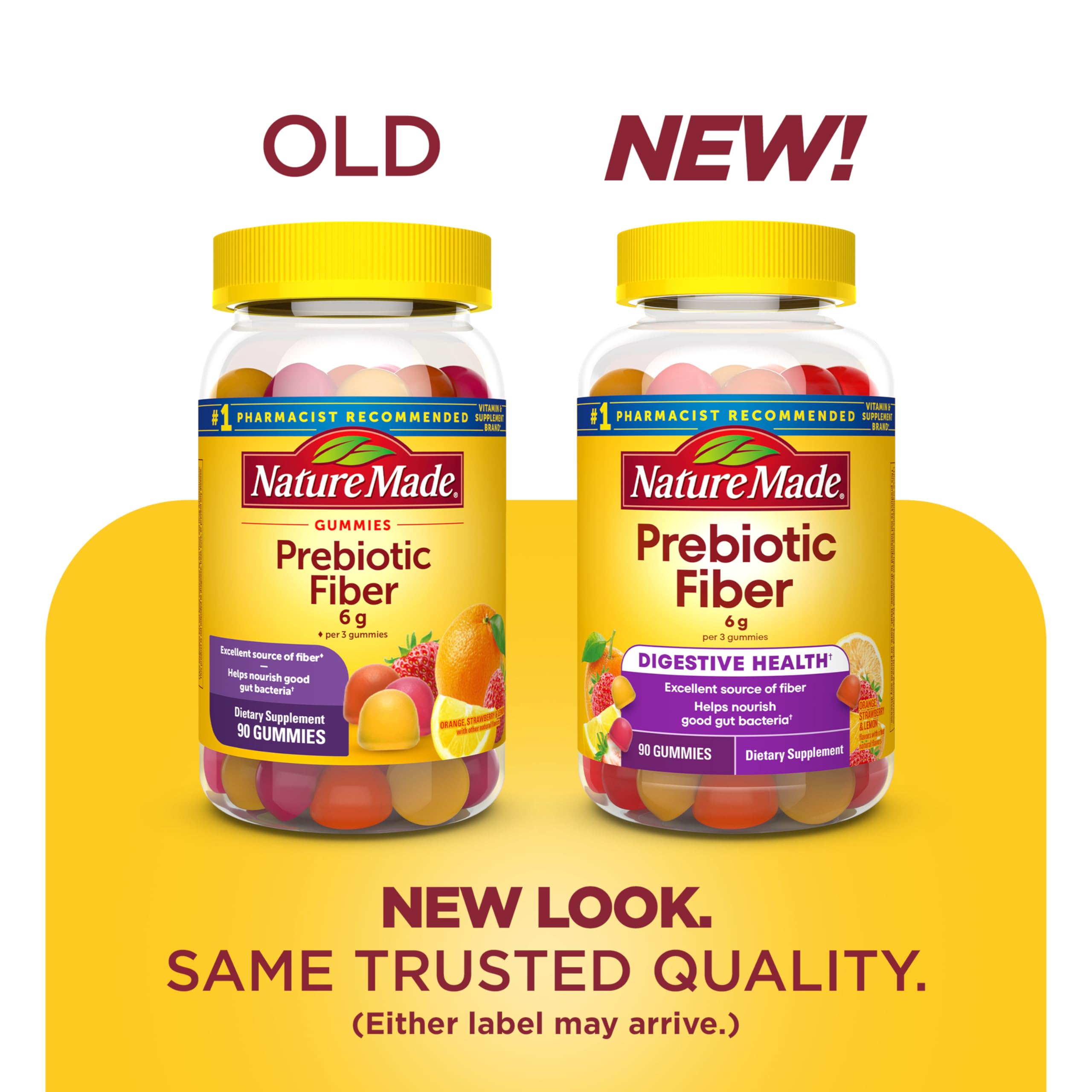 Nature Made Prebiotic Fiber Gummies for Adults and Kids, 90 Gummies — Amazon image 2